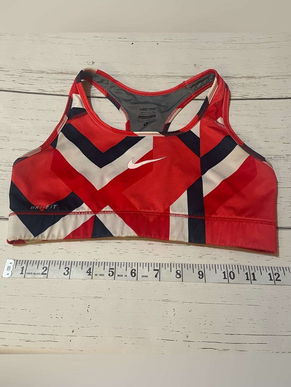 Nike Pro Dri-Fit Racerback Sports Bra - Picture 7 of 11